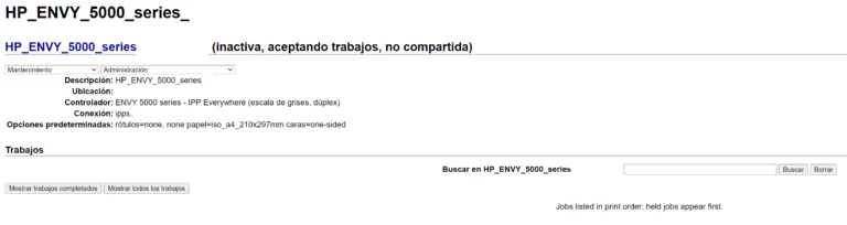 Impresora HP Envy