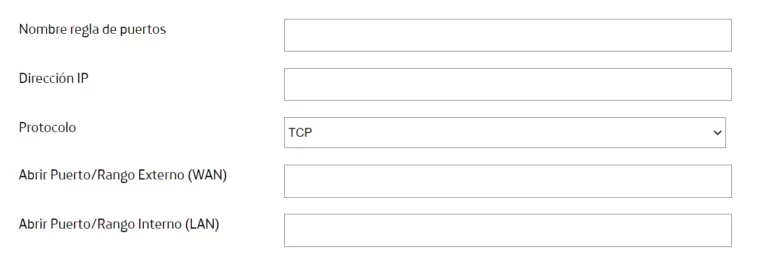 Reglas de redireccionamiento