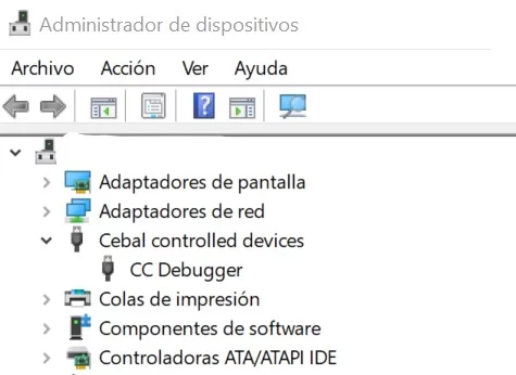 Administrador de dispositivos