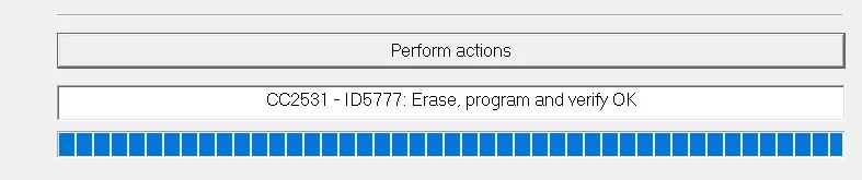 Progreso flasheo completado