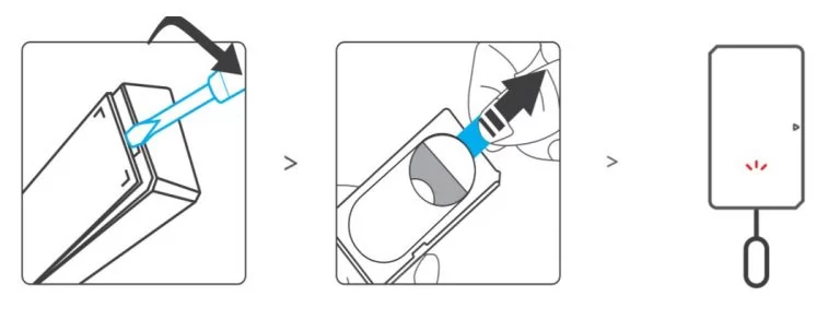 Instrucciones para el sensor Sonoff SNZB-04 Zigbee