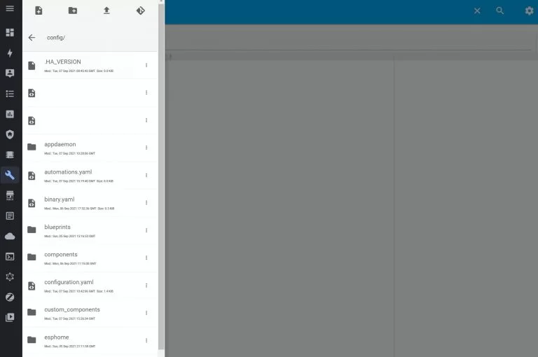 Interfaz File Editor