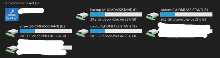 Unidades de red en Windows