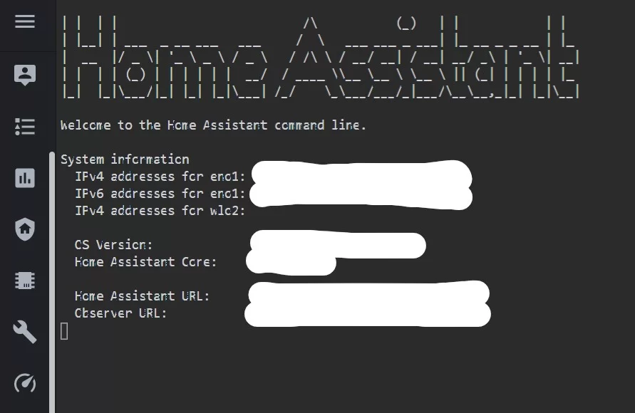 Terminal desde Home Assistant